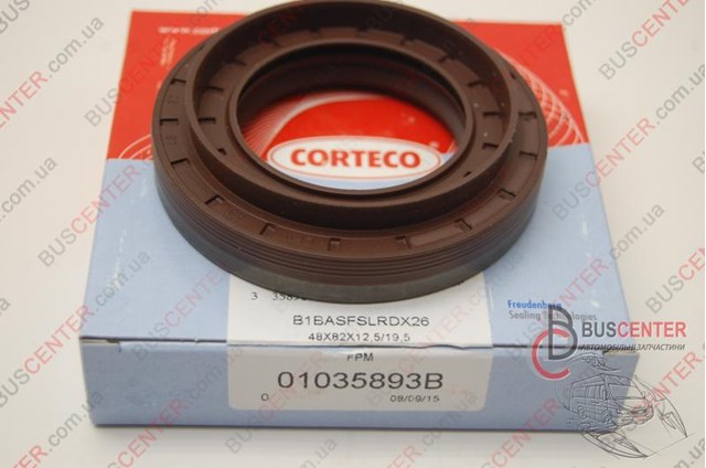 Сальник хвостовика моста заднього  01035893B CORTECO