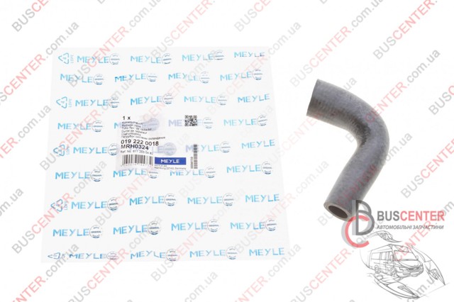 Шланг/патрубок водяного насосу, приймальний 0192220018 MEYLE