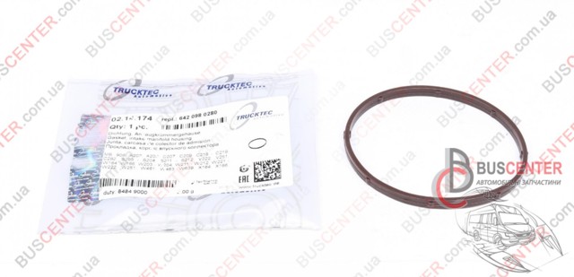 Прокладка дросельної заслінки 0214174 TRUCKTEC