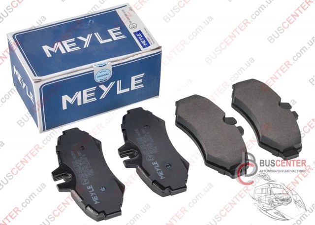 Колодки гальмівні задні, дискові 0252302118 MEYLE