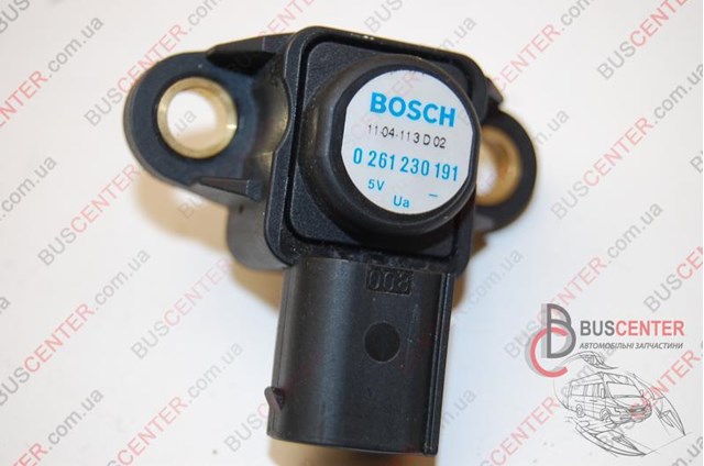 Датчик тиску наддуву турбіни 0261230191 BOSCH