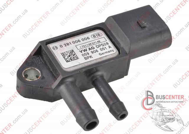 Датчик тиску вихлопних газів 0281006006 BOSCH