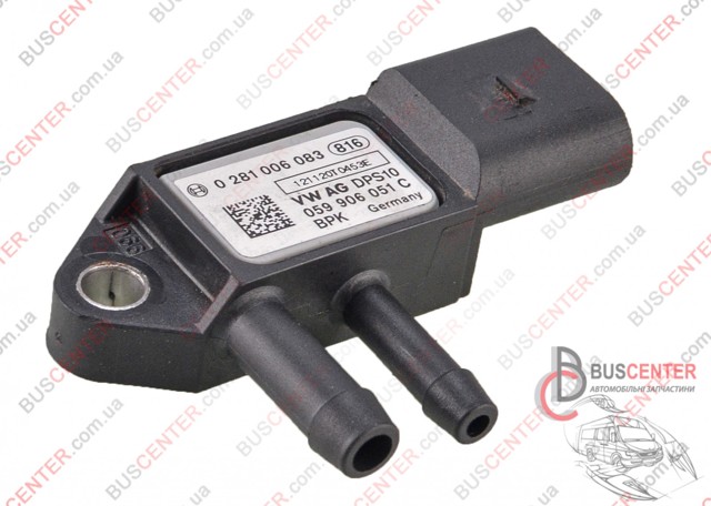 Датчик тиску вихлопних газів 0281006083 BOSCH