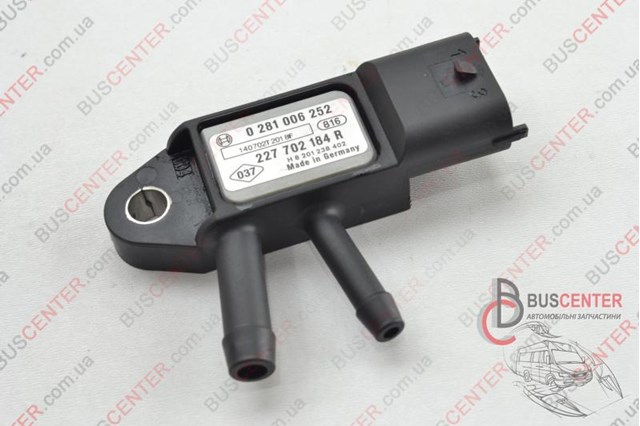 Датчик тиску вихлопних газів 0281006252 BOSCH
