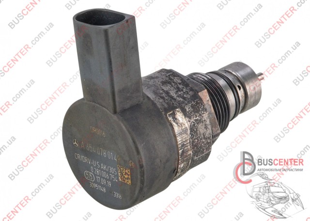 Регулятор тиску палива в паливній рейці 0281006754 BOSCH