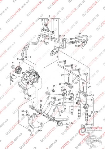 Шестерня приводу ПНВТ 04L130101 VAG