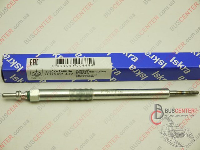 Свічки розжарювання 11725017 ISKRA