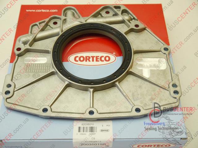 Сальник колінвала двигуна, задній 20035019B CORTECO
