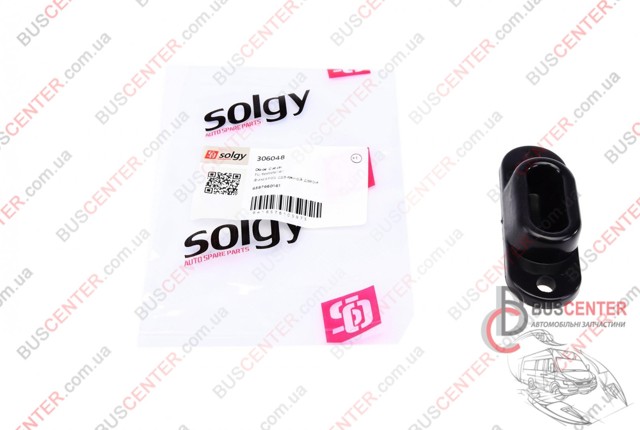Фіксатор/петля (зацеп) замку зсувних дверей 306048 SOLGY