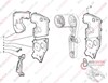 Кришка двигуна передня 55190687 FIAT