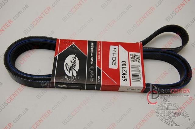 Клиновий ремінь 6PK2100 GATES