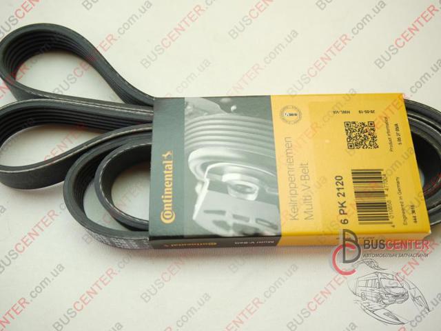 Ремінь кондиціонера 6PK2120 CONTINENTAL