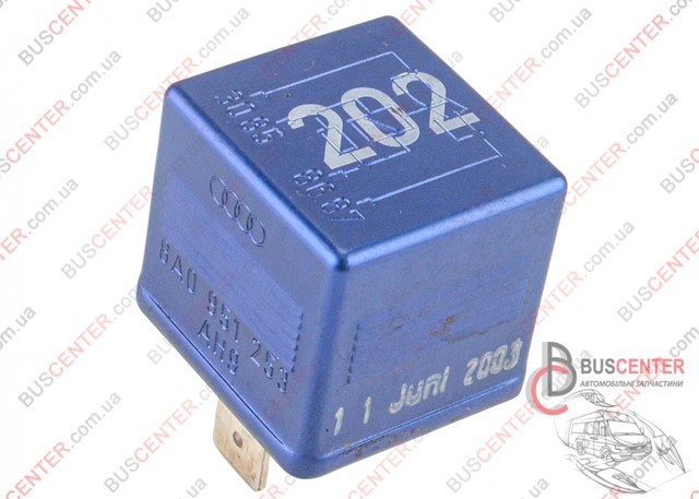 Реле накалу 8A0951253 VAG