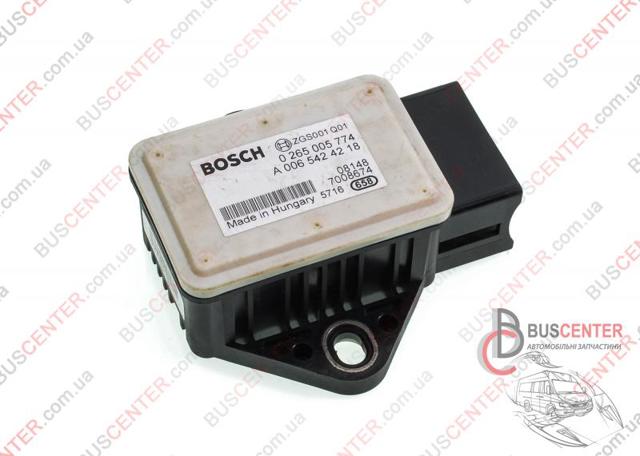Датчик кутової швидкості повороту автомобіля A0065424218 MERCEDES