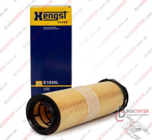 Автомобільний фільтр повітря E1035L HENGST