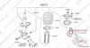 Стійка передня, права E43023NA0C NISSAN