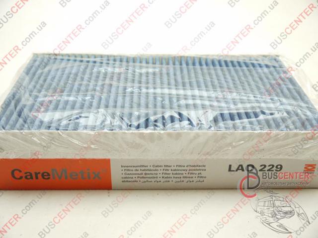 Фільтр салону вугільний LAO229 MAHLE
