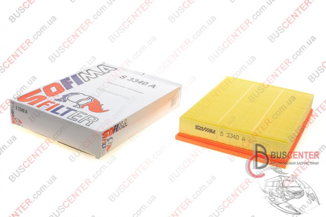 Повітряний фільтр двигуна S3340A SOFIMA