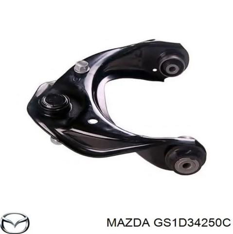 Важіль передньої підвіски верхній, лівий GS1D34250C MAZDA