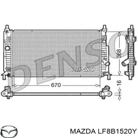 Радіатор охолодження LF8B1520Y MAZDA