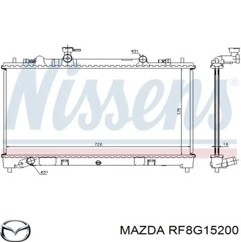 Система охолодження двигуна RF8G15200 MAZDA
