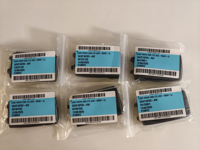 Ключ замка запалювання LR116873 LAND ROVER