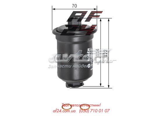Фільтр палива 0986450107 BOSCH