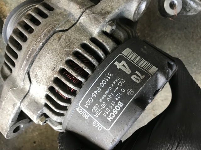Авто генератор 0123115014 HONDA