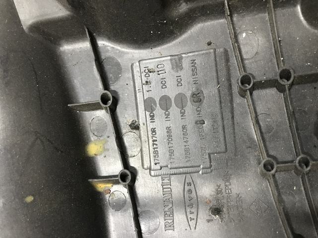 Екран двигуна 175B17170R RENAULT
