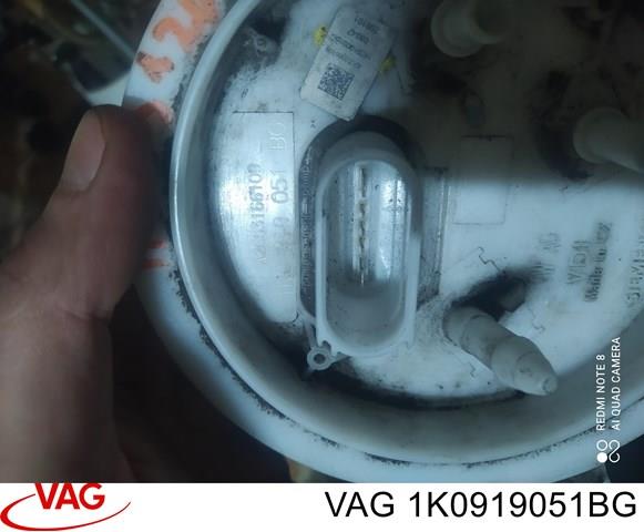 Модуль паливного насосу, з датчиком рівня палива 1K0919051BG VAG