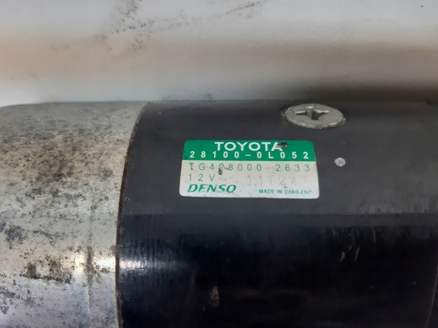 Стартер двигуна 281000L052 TOYOTA