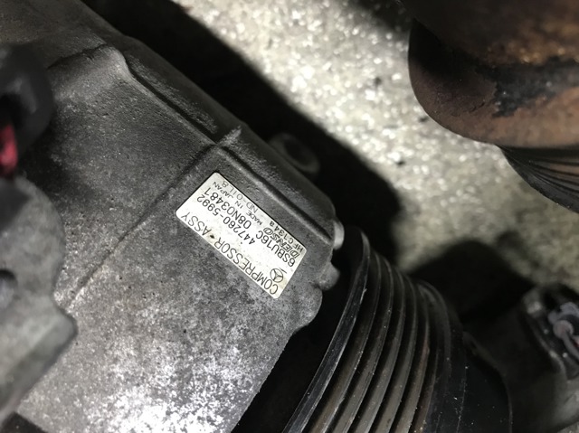 Компресор кондиціонера 4472605992 MERCEDES