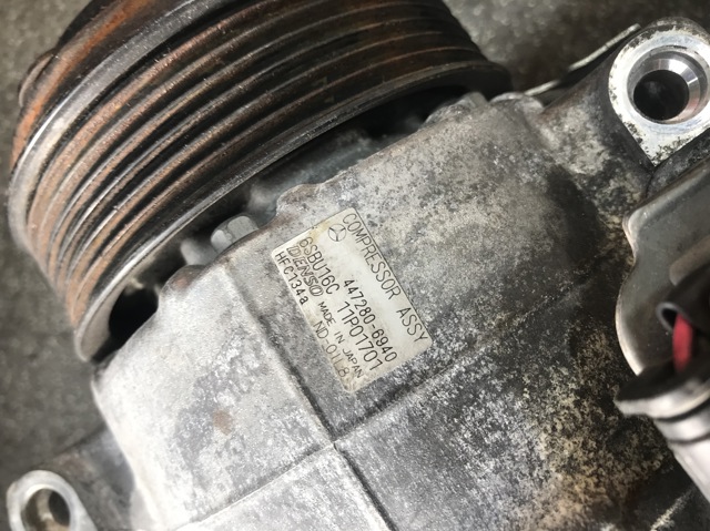 Компресор системи кондиціювання 4472806940 MERCEDES
