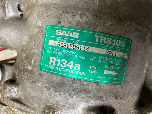 Компресор кліматичної установки 4635892 GM