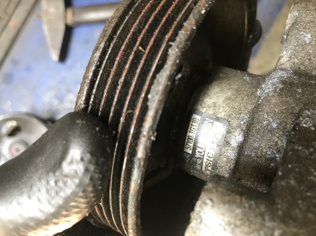 Насос рульового механізму 571001G110 HYUNDAI