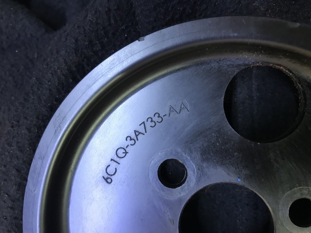 Шків насосу гідропідсилювача керма (ГПК) 6C1Q3A733AA FORD