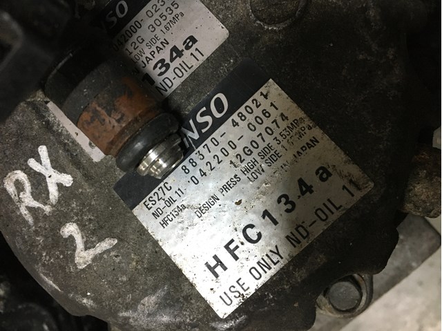 Компресор холодоагенту 8837048021 TOYOTA