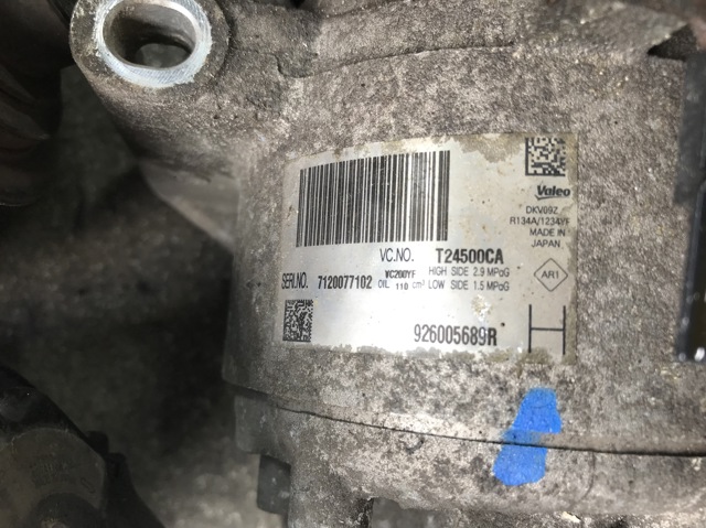 Насос кондиціонера 926005689R RENAULT
