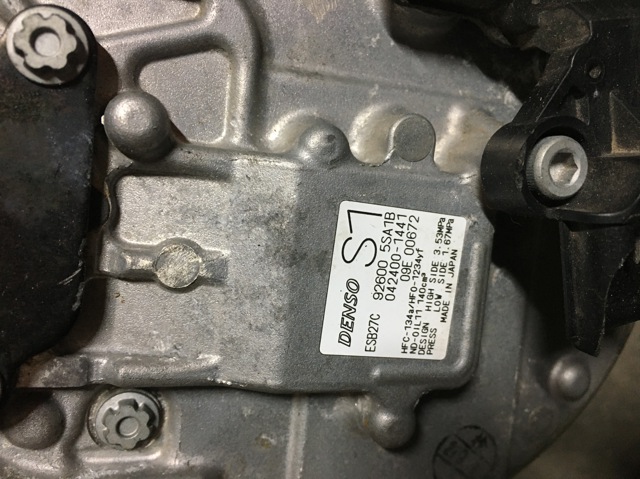 Компресор системи кондиціювання 926005SA1B NISSAN