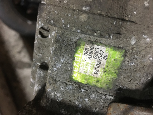 Компресор системи кондиціювання 92600AX800 NISSAN
