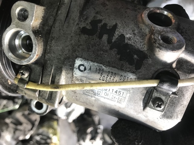 Компресор системи кондиціювання A1322300011 MERCEDES