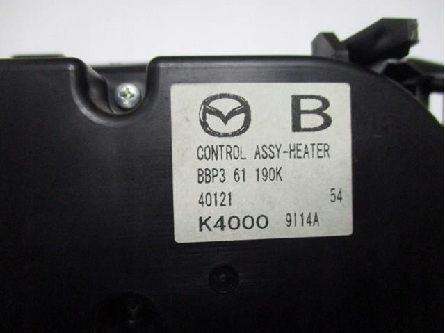 Блок управління режимів опалення / кондиціонування BBP361190K MAZDA