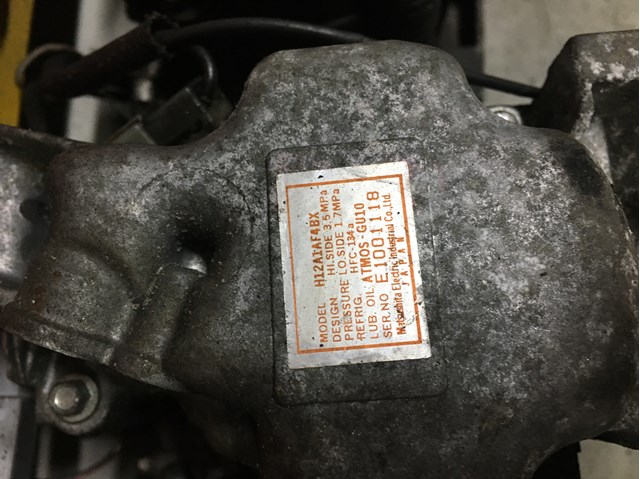 Компресор системи кондиціювання H12A1AF4BX MAZDA