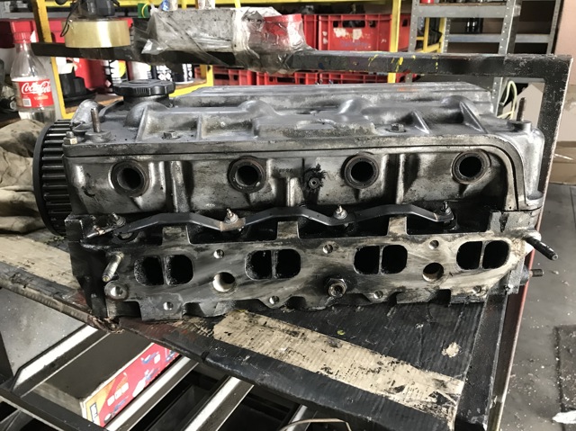 ГБЦ мотора RF3F10100A MAZDA