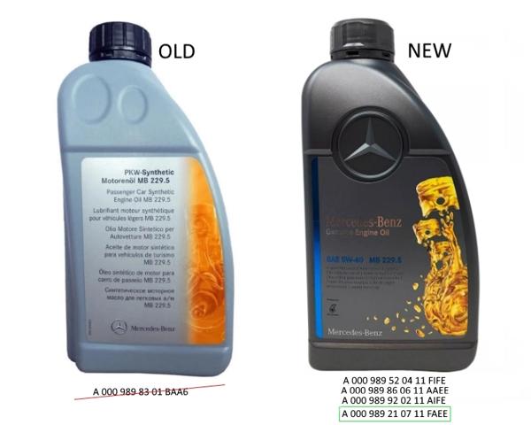 Моторна олива 000989920211 MERCEDES