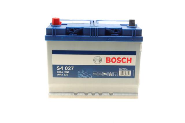 Акумуляторна батарея, АКБ 0092S40270 BOSCH