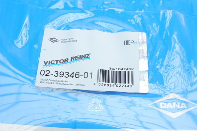Комплект прокладок двигуна, верхній 023934601 VICTOR REINZ
