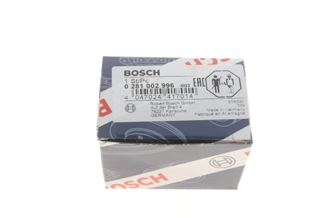 Датчик тиску наддуву турбіни 0281002996 BOSCH