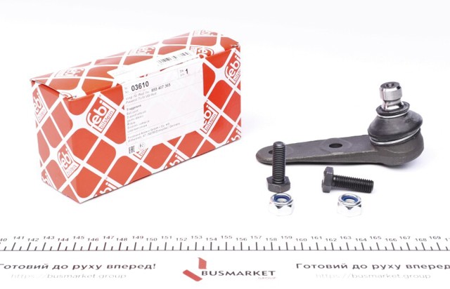 Кульова опора, нижня, ліва 03610 FEBI