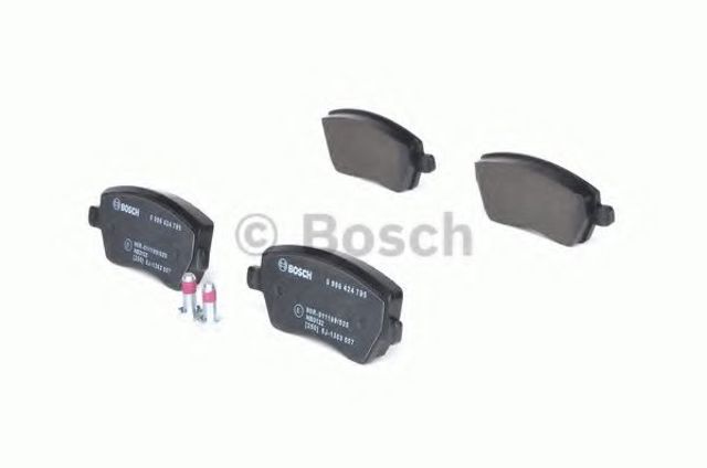 Передні гальмівні колодки 0986424795 BOSCH